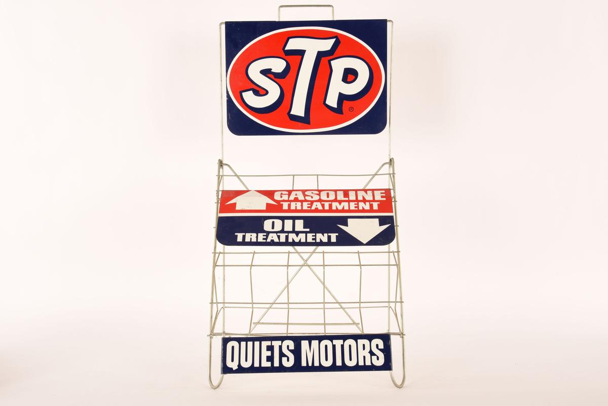 STP Gas And Oil Treatment Display Rack