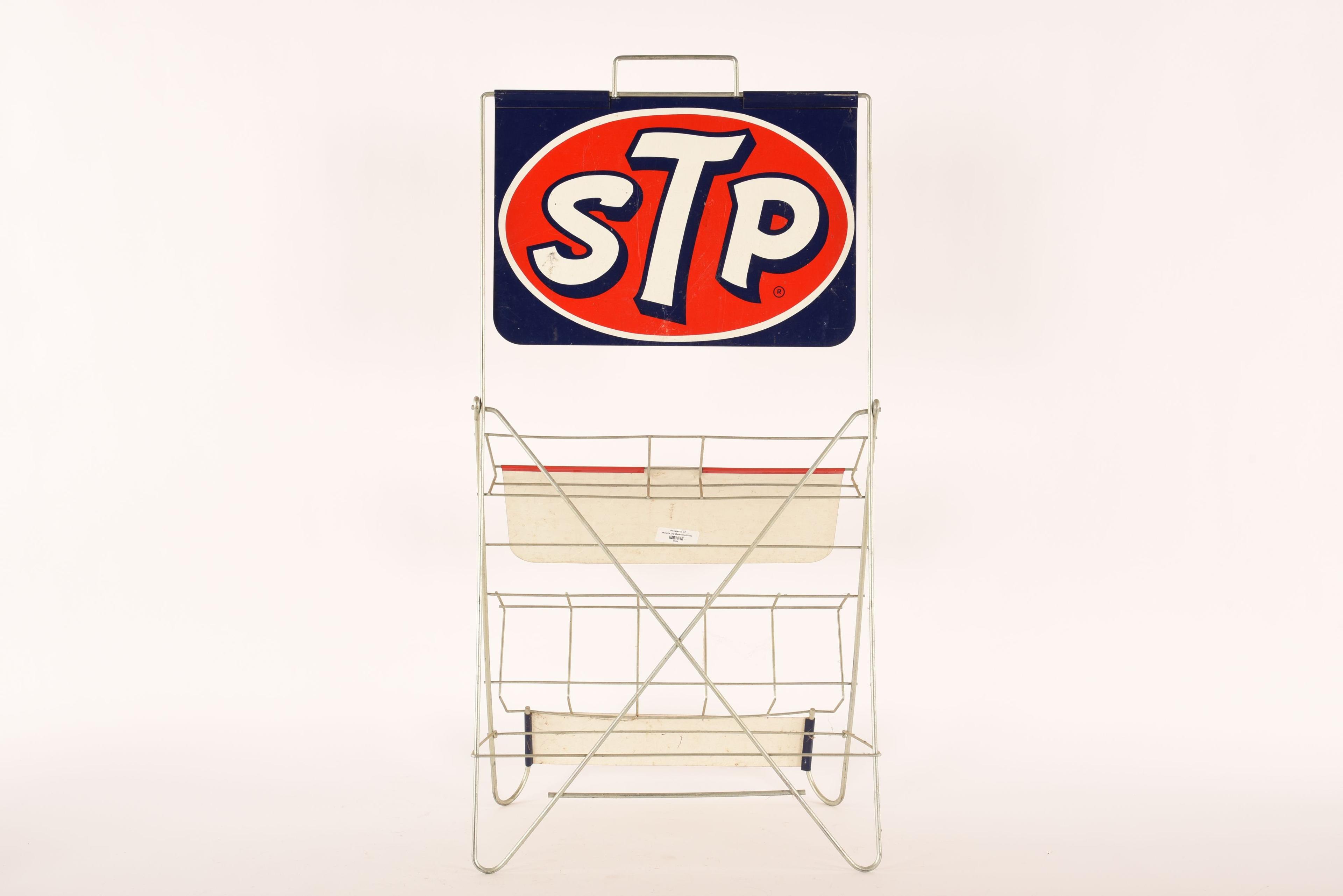 STP Gas And Oil Treatment Display Rack