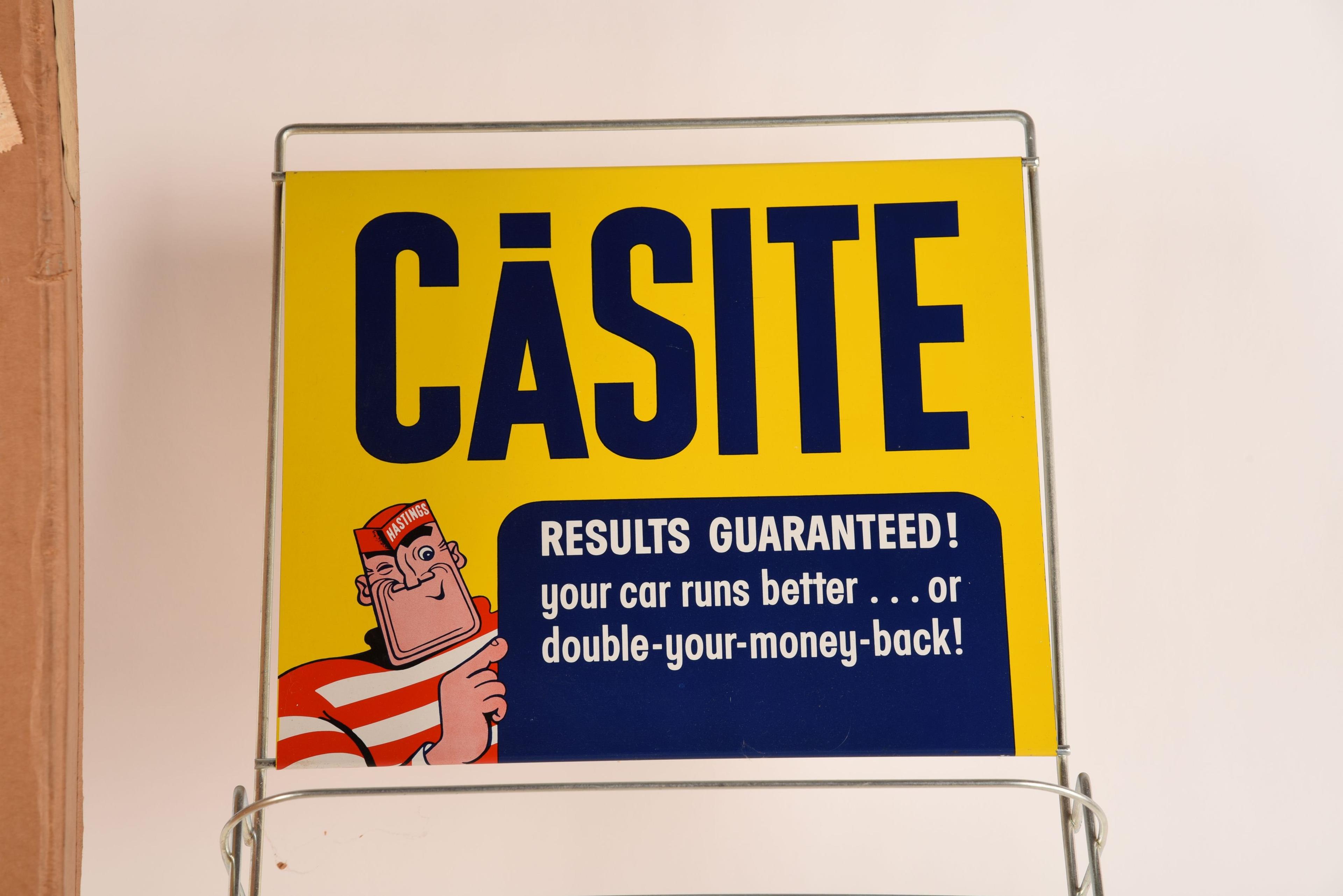 Casite Results Guaranteed Display Rack NOS