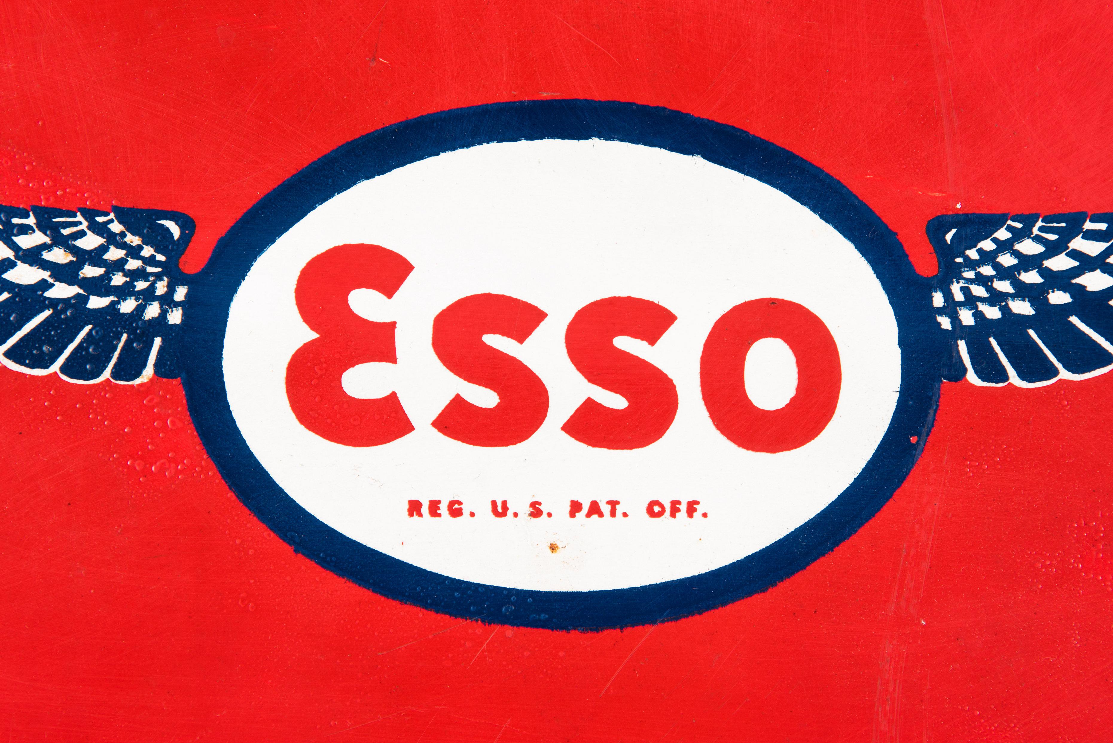 Esso Aviation Products Tin Sign