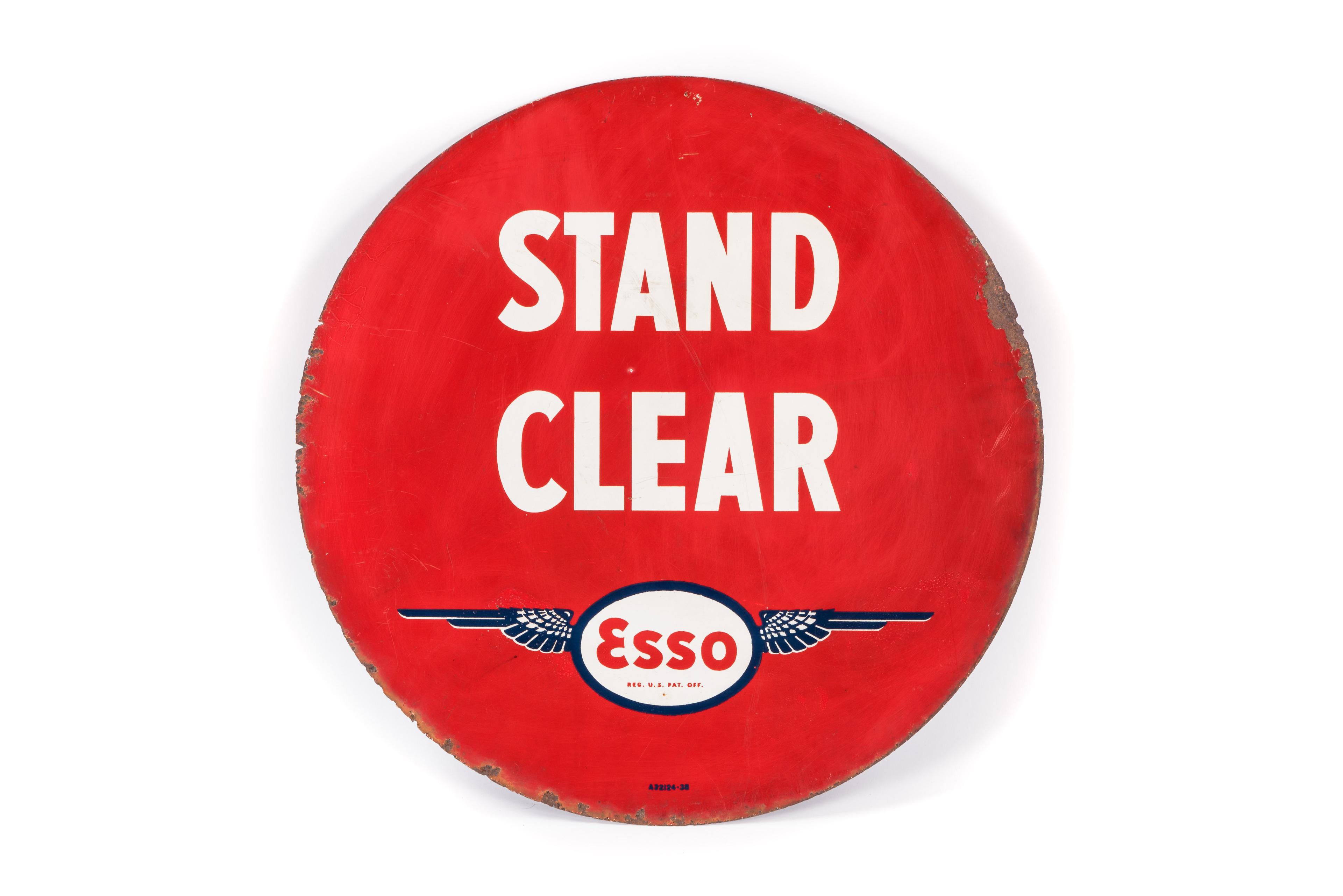 Esso Aviation Products Tin Sign