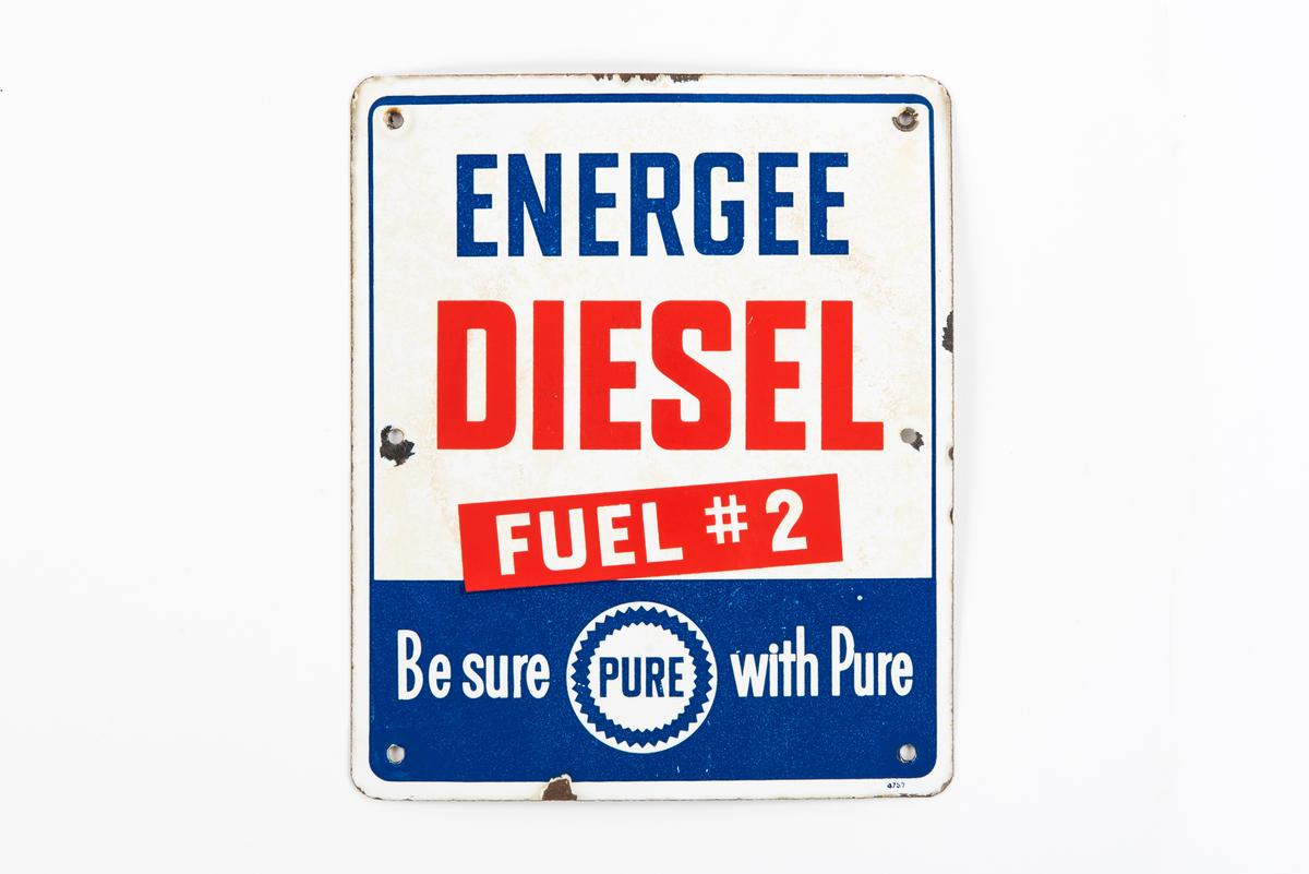 Pure Energee Diesel Fuel #2 Porcelain PP