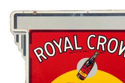 Royal Crown Cola Tin Hanging Sign