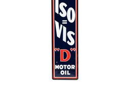 Standard Motor Oil Vertical Porcelain Sign