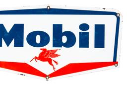 Mobil Porcelain Truck Door Sign