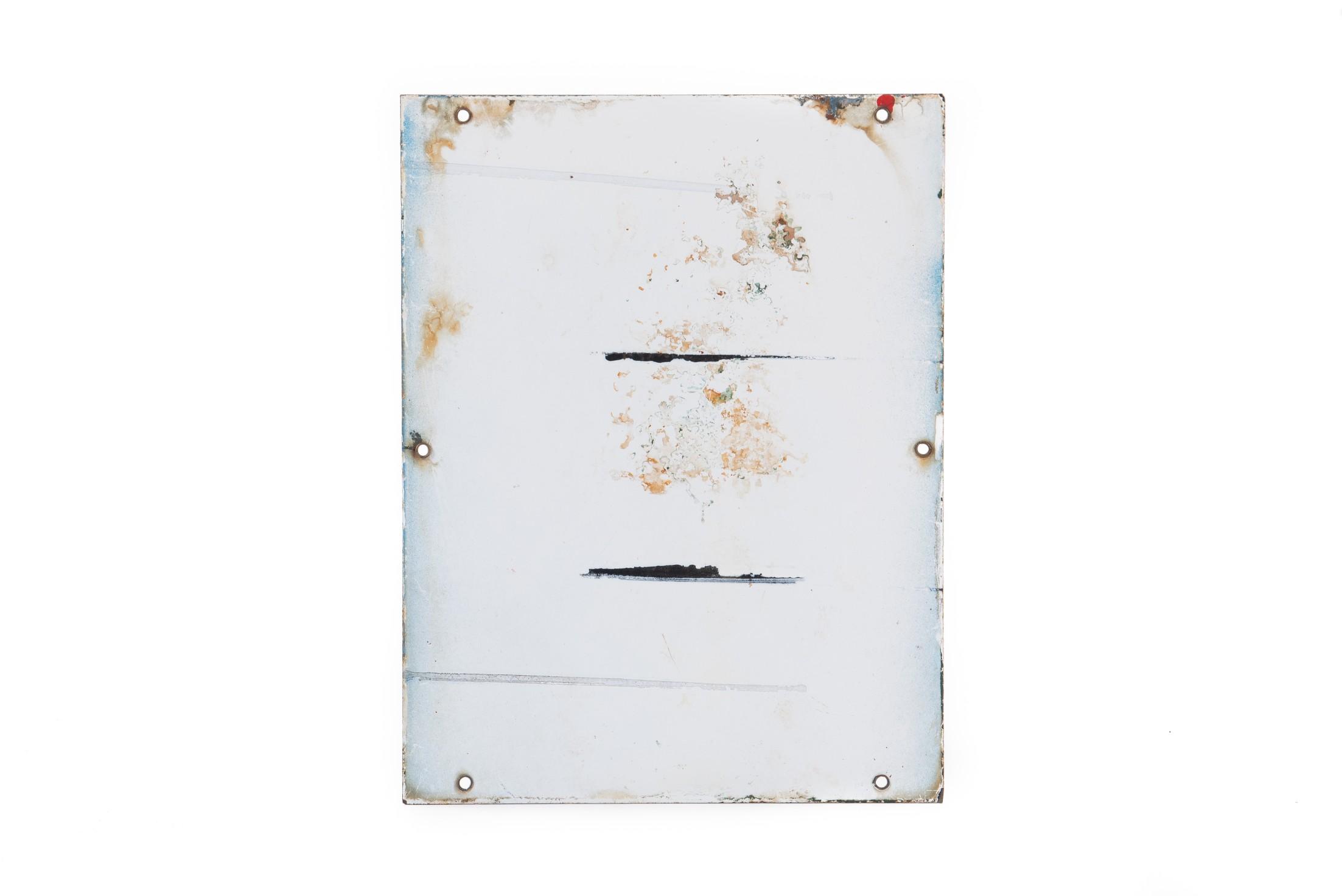 Atlantic Diesel Fuel Porcelain Gas Pump Plate