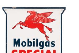 2 Mobilgas Special Porcelain Gas Pump Plates