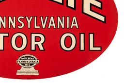 Amalie Pennsylvania Motor Oil Tin Sign (Oval)