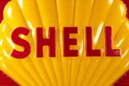 Large Shell Plastic Lighted Sign Insert