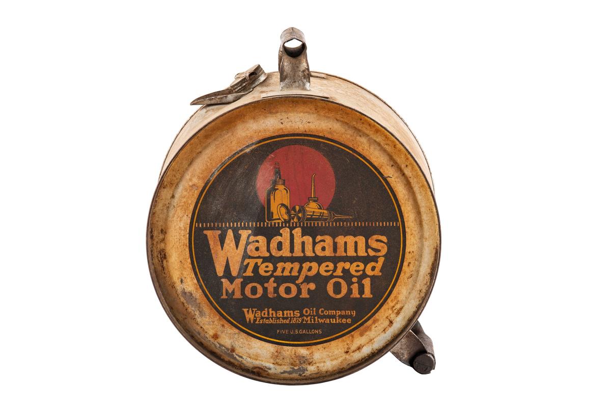 Wadhams Tempered Motor Oil 5 Gallon Rocker Can