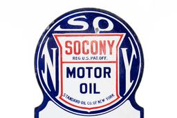 Socony Motor Oil Paddle Sign