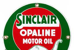 Sinclair Opaline Oil Sign
