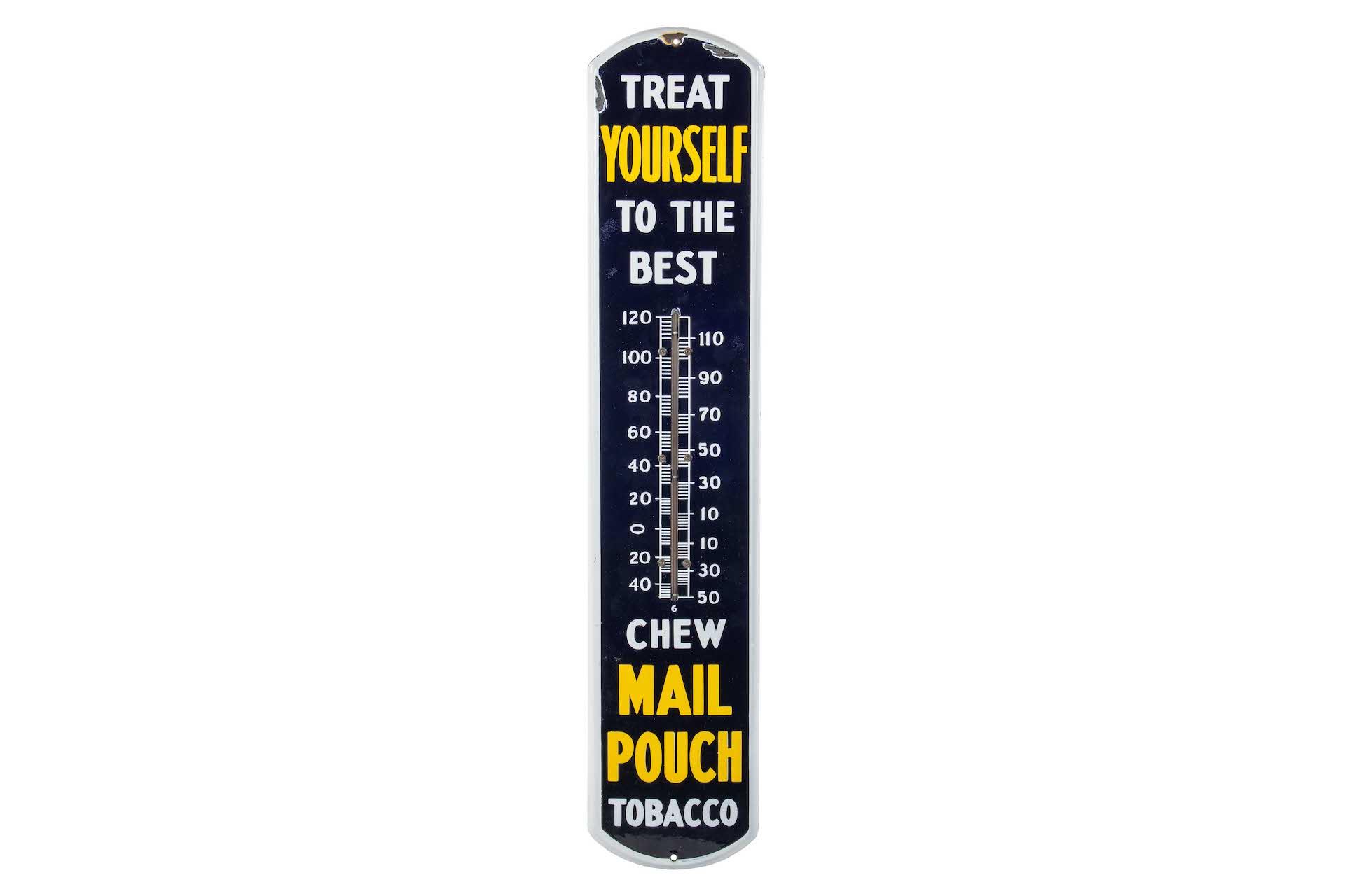 Mail Pouch Tobacco Thermometer