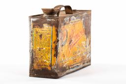 Early Zenoil Motor Oil Can