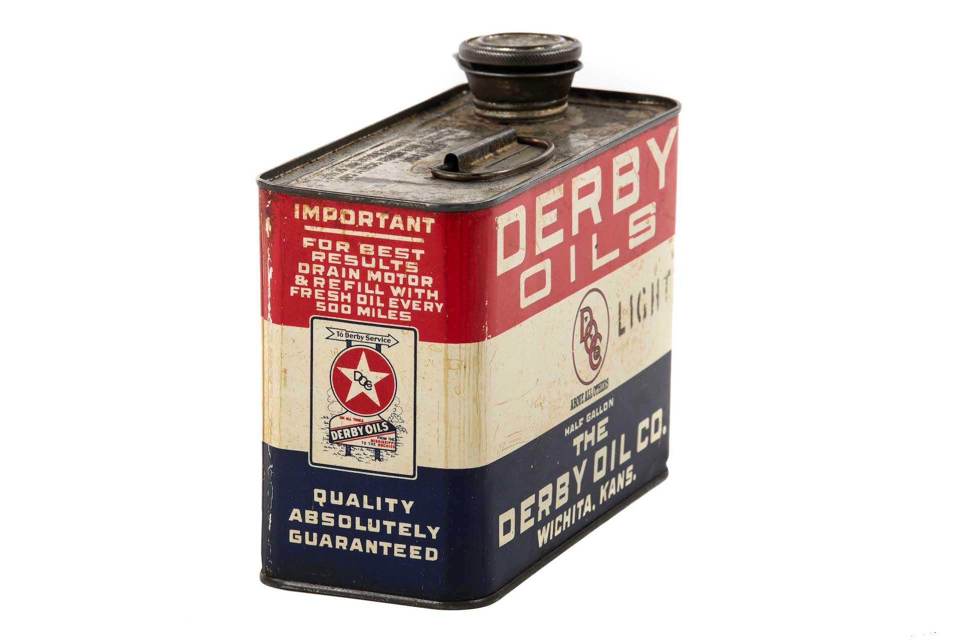 Derby Motor Oil Can