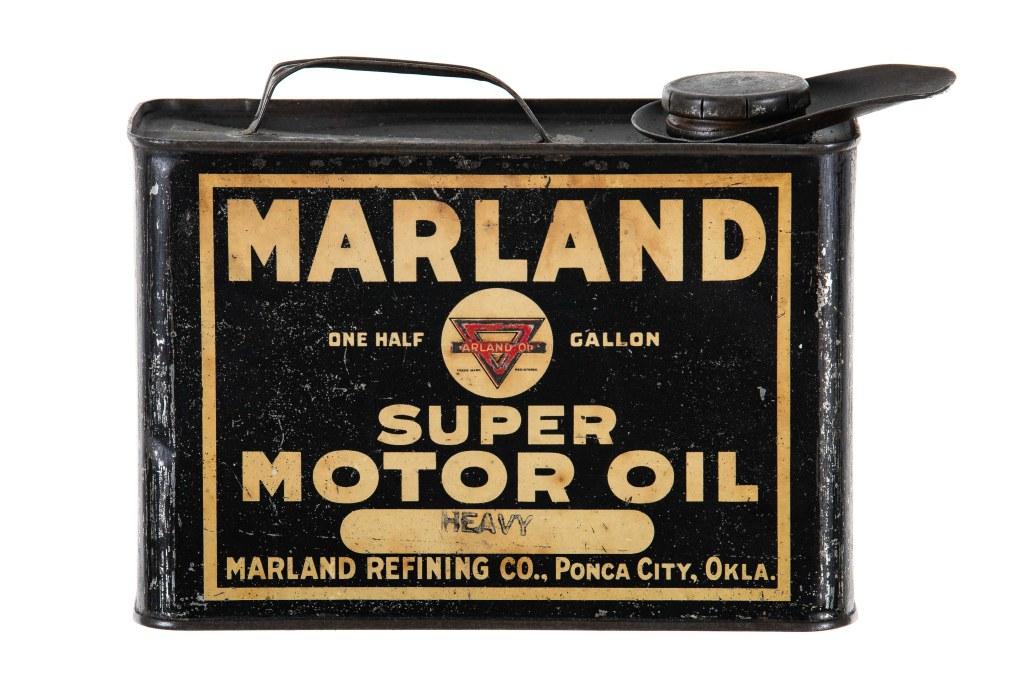 Marland Super Motor Oil 1/2 Gallon Can