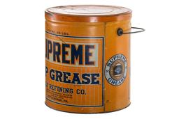 Early Gulf Supreme Cup Grease Can