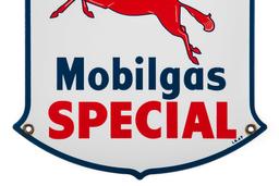 Mobilgas Special Porcelain Pump Plate