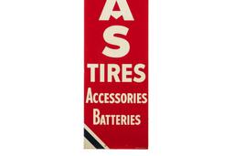 Atlas Tires & Batteries Tin Sign