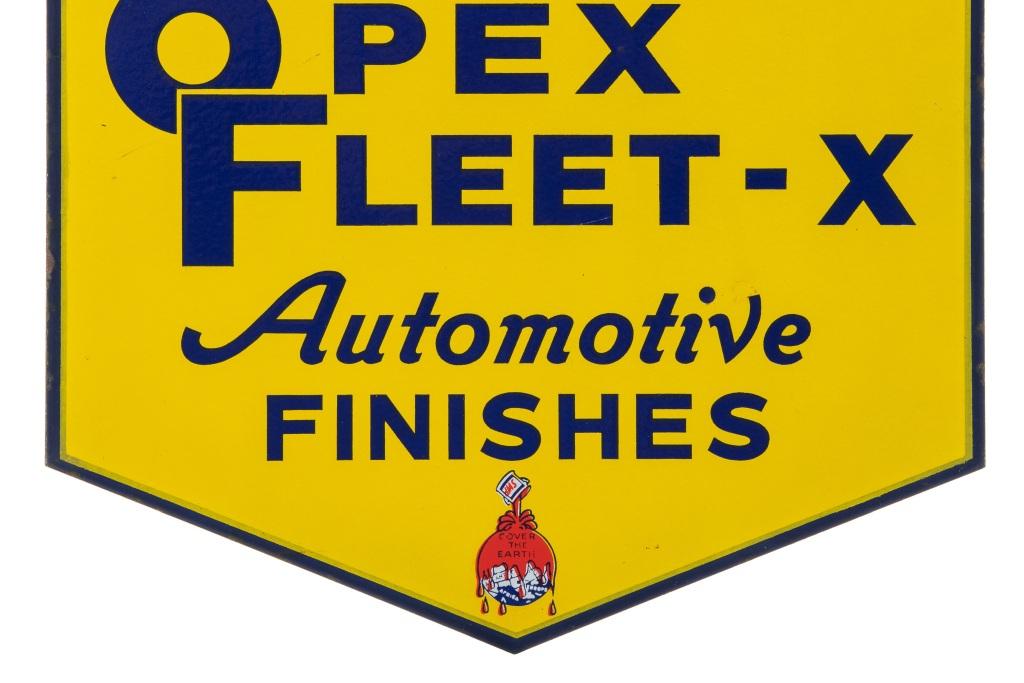 Sherwin Williams Fleet-x Porcelain Hanging Sign