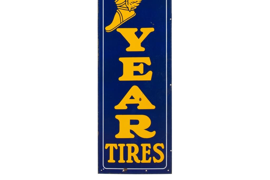 Goodyear Tires Porcelain Sign