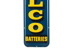 Delco Batteries Tin Sign