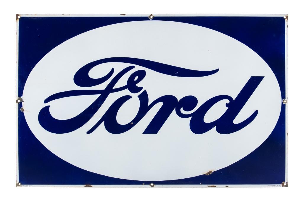 Ford Porcelain Sign