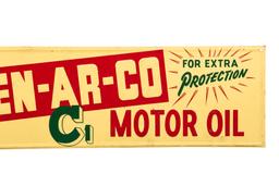 National Enarco C1 Motor Oil Tin Sign