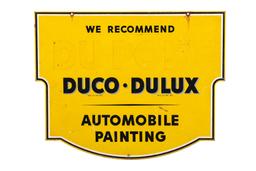 Dupont Auto Paint Tin Sign