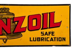 Pennzoil Motor Oil Tin Sign