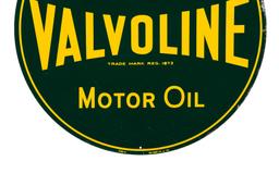 Valvoline Motor Oil Tin Sign