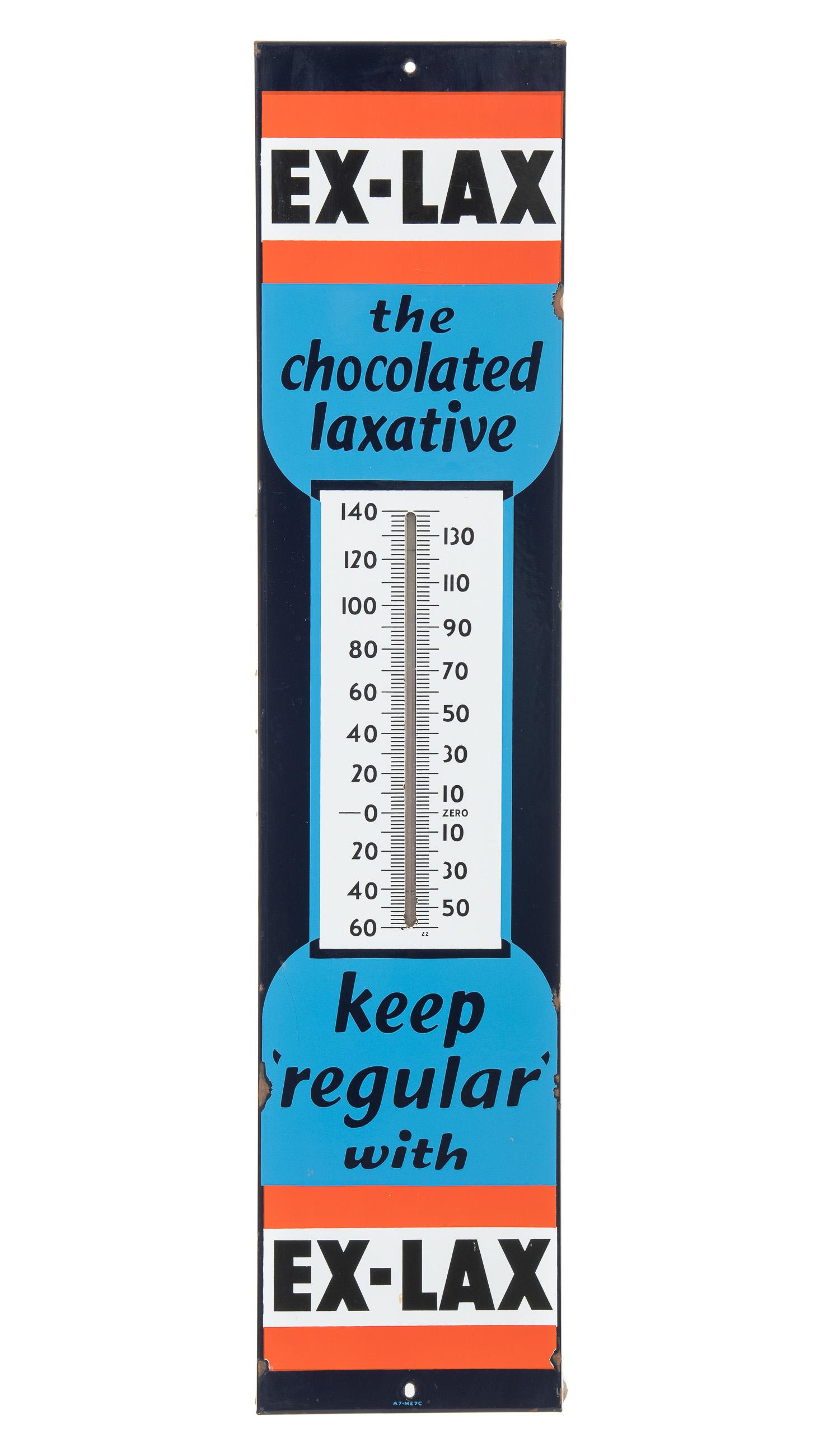 Ex-Lax The Chocolate Laxative Thermometer