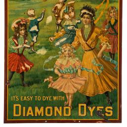 Diamond Dyes Cabinet Sign