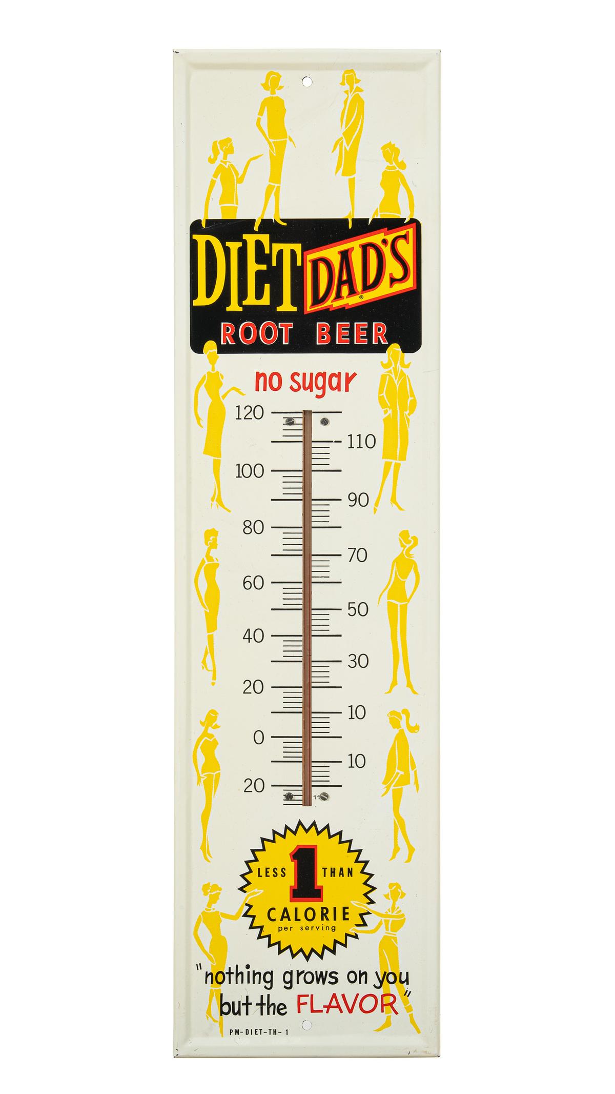 Diet Dad's Root Beer Thermometer