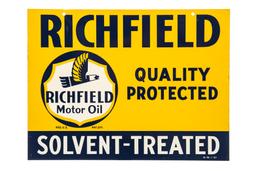 Richfield Solvent-treated Hanging Sign