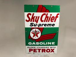 Texaco Sky Chief Su-preme Pump Plate