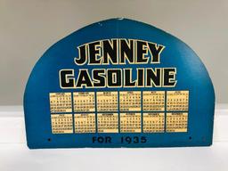 1935 Jenney Gas Winter Front