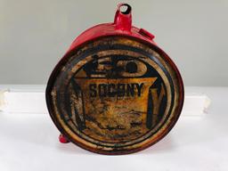 Socony Motor Oil Rocker Can