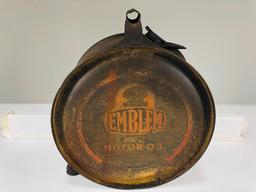 United Refining Emblem Motor Oil Rocker Can