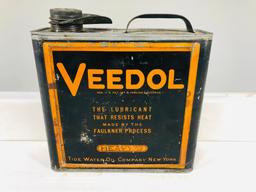 Veedol One Gallon Oil Can