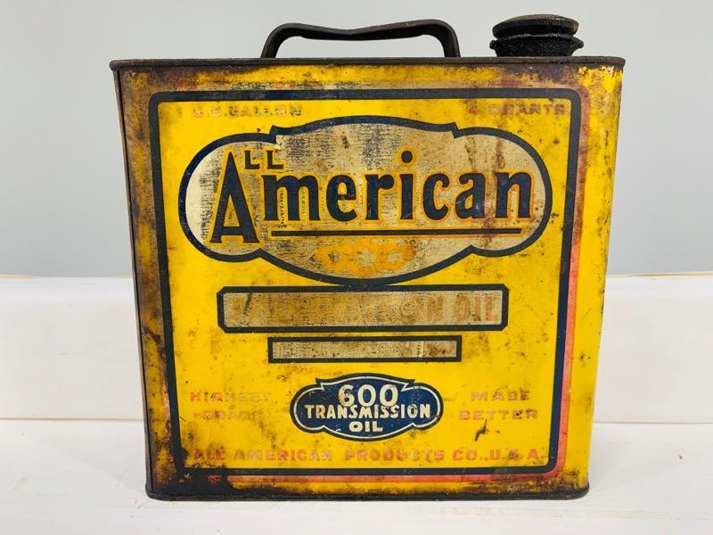 American One Gallon Oil Can