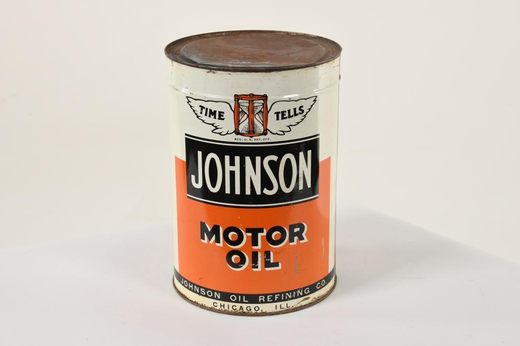 Johnson Time Tells 5 Quart Oil Can