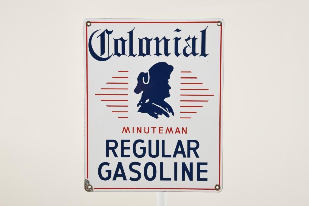 Colonial Regular Gas Pump Plate