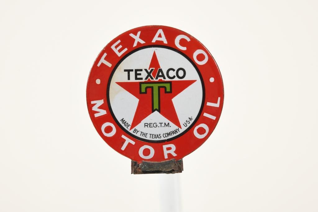 Texaco Motor Oil Paddle Sign