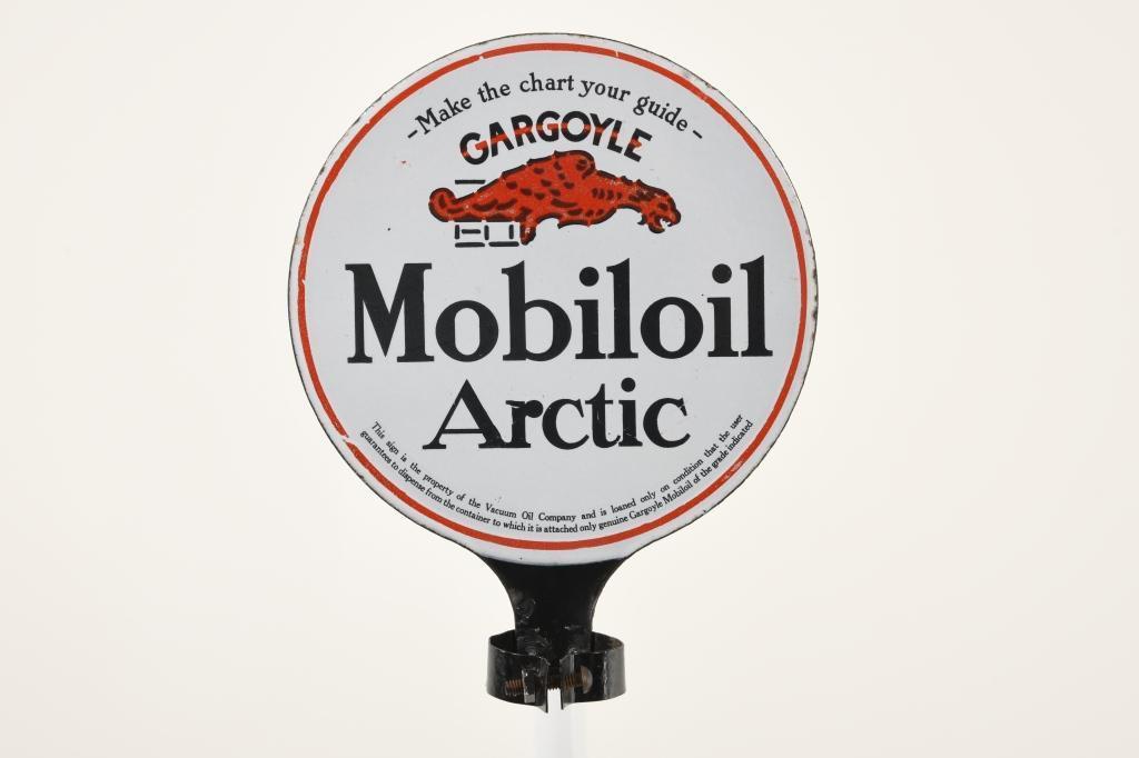 Mobiloil Arctic Oil Paddle Sign