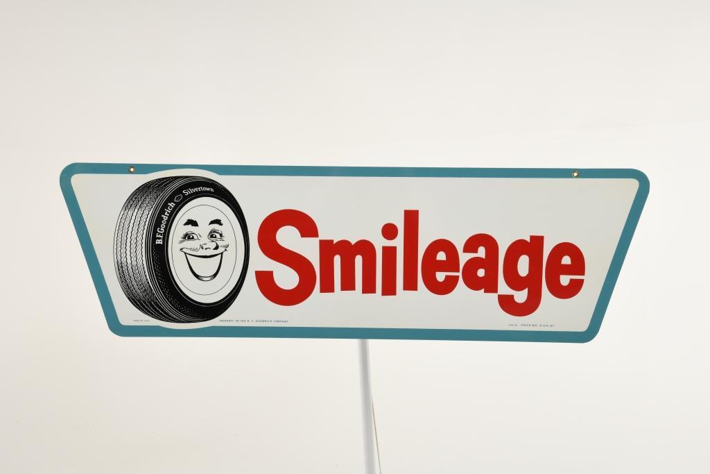 B.F. Goodrich Smileage Tires Sign