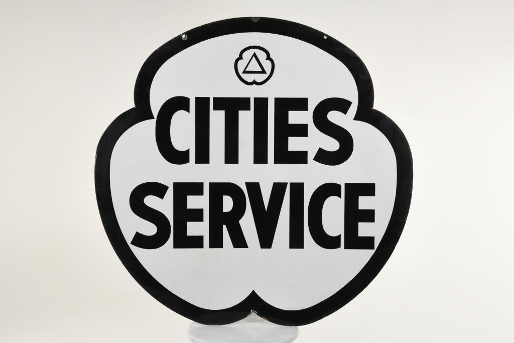 Cities Service Clover Sign