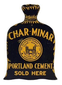 Char-Minar Portland Cement Diecut Sign