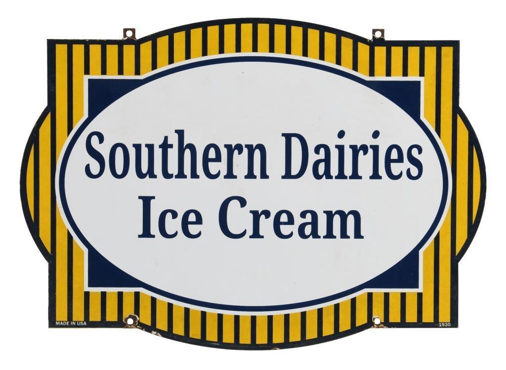 Southern Dairies Ice Cream Sign