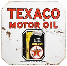 Texaco Motor Oil Sign